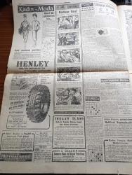 Cumhuriyet Gazetesi - 18 Eylül 1956 - Cumhuriyetçi Millet Partisi Kongresi Dün Öğleden Sonra Yapıldı - Mısır Dün Güvenlik Konseyine Başvurdu - Ticaret Vekili Zeyyad Mandalinci Acele Amerika'ya Gidiyor - 32 Ticaret Ve Sanayi Odası Reisi Ankara'da Toplanıyorlar - Türklüğe Hakaret Eden Şarkılar - Celal Tekiner'in Haksızlığa İsyan Adlı Şiir Kitabı Toplattırıldı - Don Camillo'nun Küçük Alemi Çeviren Burhan Felek Resimler Ali Ulvi Yazı Dizisi - Aşktan Da Üstün Yazan Elizabeth Gaskell Yazı Dizisi - Kıbrıs'a İngiliz İktisadi Yardımı - Kadın Moda Köşesi -  Resimli Romanımız Korkunç İtiraf Çeviren Mazhar Kunt - Dünyayı Dolaşalım Çin Derleyen Hamdi Varoğlu Yazı Dizisi - Bulmaca - İstanbul Ankara Radyosu Programı -  Profesyonel Boksörümüz Garbis Zaharyan Cumartesiye Dövüşüyor - Cim Bom Bom 50 Yaşında - Metin Oktay Yarın Oynamayacak - Fenerbahçe Club Sportif Yarın Oynayacaklar - İran'a Gidecek Olan Atletizm Takımı Belli Oldu - Hürriyetspor Federe Oldu