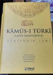 Kamus-i Türki ( Latin Harfleriyle ) Osmanlıca-Türkçe Ansiklopedik Lugat / Ciltli _u