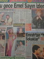 SABAH MELODİ GAZETESİ VE SABAH TELERAMA GAZETESİ KADINLARA ÖZEL GAZETESİ - 22 Mayıs 1994 -Karikatürler-Walt Disney/Boncuk-Mort Walker-Dick Browne/Bizim Aile-Tom Armstrong/Marvin-Graham Allen-John Dodd/Kral Kedi-Süleyman Turan/Dön Artık-Astroloji-Bülent Kısa-Klinik-Meltem Pusat-Telerama Programı-Sabah Filmleri-Öğlen Filmleri-Akşam Filmleri- Özcan deniz-sibel Barış- bülent ersoy-sezen Aksu- salih Kalyon- Ali Şevket- sen yaz toker-türkan şoray-emin Divrik- halit kıvanç-zeki Zeki alasya-akrep ne halen-muazzez ersoy-ali Öztürk- Metin akpınar-emel Sayın- Ayşe ersayın-güllü- zeynep akın-metin şentürk-nur ertürk-ferhat güzel- seher Dilovan- Sega- nükhet duru-banus sağnak-ercan Bostancıoğlu- gazanfer Özcan- şükran partal-nur kartal-zeki sargın-fatih kısaparmak-erdoğan sevgin- süleyman Turan- Oto Borsa- Meltem Pusat- İlyas salman-bülent ersoy-murat Soydan- kayaeriz-emrah-seren Serengil- Sibel Gökçek- nazan ayaz-münir Özkul- ayşen Gruda- ertem göreç-perihan savaş-sezer inanoğlu-melih gülgen