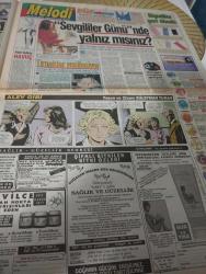 SABAH MELODİ GAZETESİ VE SABAH TELERAMA GAZETESİ KADINLARA ÖZEL - 13 Şubat 1993 -Karikatürler-Walt Disney/Boncuk-Mort Walker-Dick Browne/Bizim Aile-Tom Armstrong/Marvin-Graham Allen-John Dodd/Kral Kedi-Süleyman Turan/Dön Artık-Astroloji-Bülent Kısa-Klinik-Meltem Pusat-Telerama Programı-Sabah Filmleri-Öğlen Filmleri-Akşam Filmleri-Erdoğan Sevgin-günün maçları-beşiktaş gaziantepspor-bosna hersek-muzaffer baca-çocuklar çiçektir-cengiz kurtoğlu-cumhur atalay-mert özmen-ceylan palay-necdet ergezen-istanbul büyükşehir belediye başkanı Nurettin Sözen-gecenin rengi-fizan tunç-ümit kuzer-ayşe egesoy-nuray hafiftaş-kayahan-merve ildeniz-mehmet aslantuğ-gülbahar merdivan-uzaylı zekiye-sihirli safiye-seden kızıl-ümit besen-gidip gelen gençlik-yorgun savaşçı-sevgililer günü-yanlış karar-uyanık urfalı-şener şen-uğur yücel-hasip ile nasip-zeki alasya-metin akpınar-vampir modası-necla nazır-yılmaz zafer-sefiller-nefes kesen gerilim-yalnız kadınlar için-türkan şoray-gençlerin gecesi-filiz özten