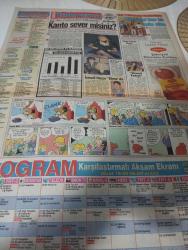 SABAH MELODİ GAZETESİ VE SABAH TELERAMA GAZETESİ KADINLARA ÖZEL - 27 Şubat 1993 -Karikatürler-Walt Disney/Boncuk-Mort Walker-Dick Browne/Bizim Aile-Tom Armstrong/Marvin-Graham Allen-John Dodd/Kral Kedi-Süleyman Turan/Dön Artık-Astroloji-Bülent Kısa-Klinik-Meltem Pusat-Telerama Programı-Sabah Filmleri-Öğlen Filmleri-Akşam Filmleri-Erdoğan Sevgin-Fenerbahçe altay-klipteki sevgili-gecenin rengi-Serpil çakmaklı-çiğdem tunç-mehmet Ali erbil-bora erdem-atilla atasoy-alpay-gülay atığ-Çatalca belediye başkanı-karanfil deste gider-nurseli idiz-emel sayın-coşkun açıkgöz-nurhan damcıoğlu-kitap kurdu-Selim ileri-Gencay gürün-müzeyyen senar-safiye ayla-afişe edipoğlu-sevim tanürek-sevim çağlayan-ümit şener-ilhan şen-şazdan adanalı-suna sunay-enver daniş-abdullah yüce-mustafa keser-hayatı roman-aynur aydan-kar yemem neden yasak-bu acıya can dayanmaz-haluk kurtoğlu-türkan şoray-günah bende mi-ağlayan kadın-aile komedisi-leyla ile mecnun-tarık akan-yastık kavgası-kötü alışkanlıklar-kanto sever misiniz