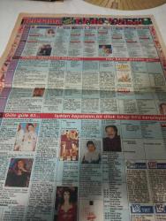 SABAH MELODİ GAZETESİ VE SABAH TELERAMA GAZETESİ KADINLARA ÖZEL - 31 Aralık 1993 -Karikatürler-Walt Disney/Boncuk-Mort Walker-Dick Browne/Bizim Aile-Tom Armstrong/Marvin-Graham Allen-John Dodd/Kral Kedi-Süleyman Turan/Dön Artık-Astroloji-Bülent Kısa-Klinik-Meltem Pusat-Telerama Programı-Sabah Filmleri-Öğlen Filmleri-Akşam Filmleri-Erdoğan Sevgin-yılbaşı-tansu çiller-süper eğlence-kibariye-adnan şenses-mega tombala-pınar eliçe-cem karaca-seyyal taner-ozan Orhan-İstanbul Ortaköy-Ankara izmir-muazzez Abacı-Nükhet Duru-Zeki Alasya-Metin Akpınar-Burhan Çaçan Seçil 74 gün sabah-mahsun kırmızıgül-burhan söyledi Tanyeli oynadı-hülya ışıl- Nilüfer öz-zinnur karaca-zümra aycan-ünlüler korosu-adnan şenses-safiye soyman-nur ertürk-güneri civaoğlu-esra zeynep-seher dilovan-harika avcı-aykut oray-hakan peker-savaş ay-şevket altuğ-volkan konak-eda özülkü-banu sağanak-ebnem sunar-ayşenur yazıcı-hüner Coşkuner-Seda sayan-abdullah şahin-enver demirkan-pop fasıl-hülya avşar-nilüfer-ferdi tayfur