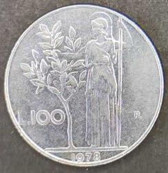 İtalya 100 Lire 1978
