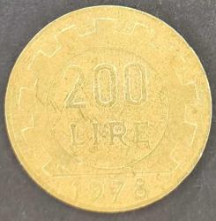 İtalya 200 Lire 1978