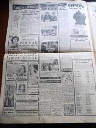 Cumhuriyet Gazetesi - 11 Ocak 1957 - İngiltere'de Butler Değil MacMillan Başbakan Oldu - Eden'in Sıhhi Sebepler Yüzünden İstifa Ettiğine Londra'da Kimse İnanmıyor - Kasım Gülek'in Otomobilinin Yaptığı Kaza Davası - Birinci İnönünün 36. Yıldönümü - Başbakan Adnan Menderes Rektör Ve Profesörlerle Yemek Yedi - Kıbrıs İçin Yaptığımız Anayasa - Ordu'da Terfilere Müdahale İddiası - Despot Yazan Reşat Enis 4 Yazı Dizisi - İdam Sehpasında Can Veren Devletliler  Yazan Cemalettin Saraçoğlu Yazı Dizisi - Müzeyyen Senar Kazablanka'da - Sabite Tur Gülerman - Abdullah Yüce - Bebek Gazinosu - Muzaffer Akgün  - Sulukule Gecesi - Resimli Romanımız Zırhlı Haydut Çeviren Mazhar Kunt Yazı Dizisi - Türkiye Ses Kraliçesi Perihan Altındağ Sözeri - Seçilmiş Şiirler Dergisi - Şehir Dram Tiyatrosu - Kombine Bilet Kalkıyor Mu - Fenerbahçeli Ergun Öztuna'nın Tedavisi Sürüyor - Gönül Yazar - Tepebaşı Gazinosu - Özcan Tekgül - Dolmabahçe Stadının E Tribünü Genişliyor - Karşıyaka Fenerbahçe'den Tazminat İstiyor