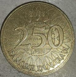 LÜBNAN 2018  250 LİVRE