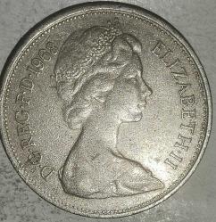 İNGİLTERE 1968  10 PENCE