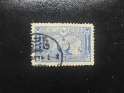 1917 OSMAMLI VİYANA POSTA PULU - DAMGALI