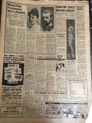 YENİ SABAH GAZETESİ 7 HAZİRAN 1961 YIL :24 SAYI :7984---Eskişehir de 12 rejim aleyhtarı yakalandı--- Şebeke ,kadınların yardımı ile ihtilal yapmak istemiş  --Alican a göre CHP seçimi muhakkak kaybedecek---Bursa da da 13 Komünist adliye ye sevk edildi --Bulgarlara sert bir nota verdik --M.Sarol , parti çekişmesini bir futbol maçına benzetti ---Gecekonducular 2 bekçiyi yaraladılar ---Bir öğrenci kendi mezar taşını  oyup intihar etti --Yapıcı Valiler :Siyavuşgil --Bir BAC ticaret heyeti şehrimizde ---Radyo Programları --Laos da harp devam ediyor --Erzurum Radyosunun temeli törenle atıldı ---Greko-Romende 5 Galibiyet Aldık --Rusya maçında da taktiğimiz :4-2-4---Spor -Totodan bu yıl 29 milyon lira safi hasılat elde edildi --Terfi -tenzil maçları fikstürü belli oldu ---M.Paşada gece maçı eylülde başlayacak --