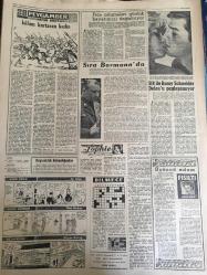 YENİ SABAH GAZETESİ 7 HAZİRAN 1961 YIL :24 SAYI :7984---Eskişehir de 12 rejim aleyhtarı yakalandı--- Şebeke ,kadınların yardımı ile ihtilal yapmak istemiş  --Alican a göre CHP seçimi muhakkak kaybedecek---Bursa da da 13 Komünist adliye ye sevk edildi --Bulgarlara sert bir nota verdik --M.Sarol , parti çekişmesini bir futbol maçına benzetti ---Gecekonducular 2 bekçiyi yaraladılar ---Bir öğrenci kendi mezar taşını  oyup intihar etti --Yapıcı Valiler :Siyavuşgil --Bir BAC ticaret heyeti şehrimizde ---Radyo Programları --Laos da harp devam ediyor --Erzurum Radyosunun temeli törenle atıldı ---Greko-Romende 5 Galibiyet Aldık --Rusya maçında da taktiğimiz :4-2-4---Spor -Totodan bu yıl 29 milyon lira safi hasılat elde edildi --Terfi -tenzil maçları fikstürü belli oldu ---M.Paşada gece maçı eylülde başlayacak --