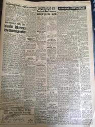 YENİ SABAH GAZETESİ 7 HAZİRAN 1961 YIL :24 SAYI :7984---Eskişehir de 12 rejim aleyhtarı yakalandı--- Şebeke ,kadınların yardımı ile ihtilal yapmak istemiş  --Alican a göre CHP seçimi muhakkak kaybedecek---Bursa da da 13 Komünist adliye ye sevk edildi --Bulgarlara sert bir nota verdik --M.Sarol , parti çekişmesini bir futbol maçına benzetti ---Gecekonducular 2 bekçiyi yaraladılar ---Bir öğrenci kendi mezar taşını  oyup intihar etti --Yapıcı Valiler :Siyavuşgil --Bir BAC ticaret heyeti şehrimizde ---Radyo Programları --Laos da harp devam ediyor --Erzurum Radyosunun temeli törenle atıldı ---Greko-Romende 5 Galibiyet Aldık --Rusya maçında da taktiğimiz :4-2-4---Spor -Totodan bu yıl 29 milyon lira safi hasılat elde edildi --Terfi -tenzil maçları fikstürü belli oldu ---M.Paşada gece maçı eylülde başlayacak --