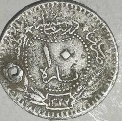 OSMANLI DEVLETİ  MEHMET REŞAT 1909/5   10 PARA