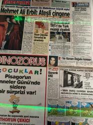 SABAH MELODİ GAZETESİ VE SABAH TELERAMA GAZETESİ KADINLARA ÖZEL GAZETESİ - 7 Mayıs 1994 -Karikatürler-Walt Disney/Boncuk-Mort Walker-Dick Browne/Bizim Aile-Tom Armstrong/Marvin-Graham Allen-John Dodd/Kral Kedi-Süleyman Turan/Dön Artık-Astroloji-Bülent Kısa-Klinik-Meltem Pusat-Telerama Programı-Sabah Filmleri-Öğlen Filmleri-Akşam Filmleri-Erdoğan Sevgin-ferdi Tayfur-emmoğlu-Ali Öztürk-dansöz aslıhan-Yonca Evcimik-Yardımoğlu konfeksiyon-Selim naşit-Tuluğ Çizgen-Dınozorus-gürsel Aksu-Mehmet Ali erbil-bayan çöpçatan-mehtap altınok-Kenan doğulu-Cemile uncu-Gülden kahya-polen nedir-atv-şaka mera-müge arda-Zeki Alasya-Öztürk Serengil-Cüneyt Arkın-Gülşen Bubikoğlu-Hülya Koçyiğit-Üçkağıtçılar