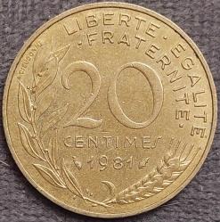 FRANSA 20 Centim, 1981 ÇA