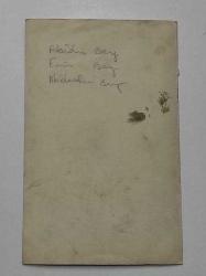 ÜNLÜ FOTOĞRAFI - ABİDİN DİNO ESKİ DÖNEM ORJİNAL SİYAH BEYAZ FOTOĞRAF - EMİN BEY - ABDURRAHİM BEY