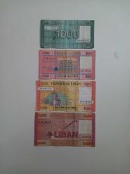 Lübnan 20000-10000-5000-1000 Livres Set ÇT