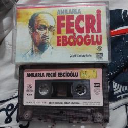 FECRİ EBCİOĞLU ÇEŞİTLİ Anılar SANATÇILARLA 90LAR NADİR kaset ajda pekkan