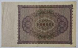 1923 Almanya 100.000 Reich Mark, ÇÇT