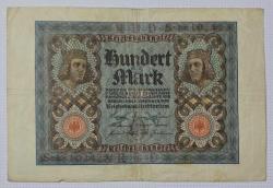 1920 Almanya 100 Reich Mark, Temiz