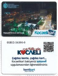 K = ULAŞIM  KARTI ( KOCAELİ ) KOCAELİ KART ( KULLANILMAMIŞ ) SIFIR