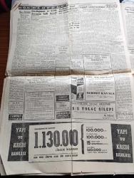 Cumhuriyet Gazetesi - 24 Ağustos 1959 - Nasıl Kalkınsak Yazan Nadir Nadi Köşe Yazısı - Ortadirek Yazan Yaşar Kemal Yazı Dizisi - 600 Milyon Dolarlık Dış Yardım Talep Edeceğiz - Maliye Bakanı Hasan Polatkan  Fotoğraf - İstanbul'da Kıbrıs İçin Dörtlü Toplantı Yapıldı - Ürdün Ana Kraliçesi Zeyn Geldi - Şoförler Tek Bir Çatı Altında Birleşiyor - Opera Sanatkarı Leyla Gencer'le Mülakat Fotoğraf - Bugün Şapka İnkılabının 34. Yıldönümü - Tedrisat Sistemi Değişiyor - Filistin Meselesi - İstanbul Ankara Radyosu Programı - Uluç Ali Yazan Halikarnas Balıkçısı Yazı Dizisi - Koruyucu Melekler Çizgi Roman - Bir İngiliz Tükenmez Bir Pil İcad Etti - Kral Faruk Tutankamon'un Asasını Çalmış - Fenerbahçe Atletizm Takımı Şampiyon Oldu - Beşiktaş Gençlerbirliği 1 1 Berabere Kaldı - Fenerbahçe Beykoz'u Güç Yendi - Teniste Ayala Genç Rakibi Weeodon'u Yenerek Turnuva Şampiyonu Oldu - Faruk Taluy Kupası Yelken Yarışları - Vefa Beyoğluspor Maçı Yarıda Kaldı - Philips Radyo -  Özel Ertan Koleji