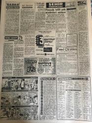 YENİ SABAH GAZETESİ 14 HAZİRAN 1961 YIL :24 SAYI :7991---C.Gürsel ,İnönü ve Tansel 'le görüştü: Madanaoğlu da Gürsel le hiç bir ihtilafımız yok  --İki işçi fabrika ile birlikte yandı --Bir sabıkalı ,dün üvey kız kardeşini öldürdü ---İçişleri Bakanı CHP li üyelerle tartıştı --S.Ağaoğlu : Keşke Anayasa Mahkemesi Olsaydı Dedi --Sel , 6 kişi 600 hayvanı sürükledi --Yarın yurt dışına seyahat başlıyor --Bursa da 2 solcu daha yakalandı --Maskeli dört kişi bir benzin deposunu soydu ---İşçi İhracatı :Siyavuşgil --Piyasada taklit gıda maddeleri satılıyor --Radyo Programları ---Kadının göğsüne ayet yazarken yakalandı ---Yumuşak başlı yıldız :Kim Tracy---Askerler için karar bugün verilecek ---Milli Takımımız yarın Hanoverden ayrılıyor --Fenerbahçe -Galatasaray maçı hazırlığı başladı ---Güreş  Milli Takım Japonya da 8-0 galip --Beşiktaş ,P.Sandro nun mukavelesini uzatacak ---Galatasaray Basketbol da amatörlüğe dönüyor --İstanbul Tenis Birinciliği Başladı ---Almanya  da çalışmak için askerlik şart--