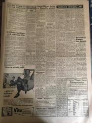 YENİ SABAH GAZETESİ 14 HAZİRAN 1961 YIL :24 SAYI :7991---C.Gürsel ,İnönü ve Tansel 'le görüştü: Madanaoğlu da Gürsel le hiç bir ihtilafımız yok  --İki işçi fabrika ile birlikte yandı --Bir sabıkalı ,dün üvey kız kardeşini öldürdü ---İçişleri Bakanı CHP li üyelerle tartıştı --S.Ağaoğlu : Keşke Anayasa Mahkemesi Olsaydı Dedi --Sel , 6 kişi 600 hayvanı sürükledi --Yarın yurt dışına seyahat başlıyor --Bursa da 2 solcu daha yakalandı --Maskeli dört kişi bir benzin deposunu soydu ---İşçi İhracatı :Siyavuşgil --Piyasada taklit gıda maddeleri satılıyor --Radyo Programları ---Kadının göğsüne ayet yazarken yakalandı ---Yumuşak başlı yıldız :Kim Tracy---Askerler için karar bugün verilecek ---Milli Takımımız yarın Hanoverden ayrılıyor --Fenerbahçe -Galatasaray maçı hazırlığı başladı ---Güreş  Milli Takım Japonya da 8-0 galip --Beşiktaş ,P.Sandro nun mukavelesini uzatacak ---Galatasaray Basketbol da amatörlüğe dönüyor --İstanbul Tenis Birinciliği Başladı ---Almanya  da çalışmak için askerlik şart--