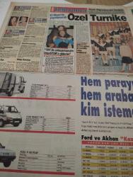 SABAH MELODİ GAZETESİ VE SABAH TELERAMA GAZETESİ KADINLARA ÖZEL - 21 Nisan 1993 -Karikatürler-Walt Disney/Boncuk-Mort Walker-Dick Browne/Bizim Aile-Tom Armstrong/Marvin-Graham Allen-John Dodd/Kral Kedi-Süleyman Turan/Dön Artık-Astroloji-Bülent Kısa-Klinik-Meltem Pusat-Telerama Programı-Sabah Filmleri-Öğlen Filmleri-Akşam Filmleri-Erdoğan Sevgin-Avrupa şampiyonlar ligi-özal belgeseli-turgut özal-semra özalp-mesut yılmaz-başbakan demirel-dış politika-trt'de devlet töreni alarmı-bir kadın Bir erkek-düğün marşı-perran tutma-ahmet gülhan-leyla tekül-efe tuzcu-barış manço-nedir büyüklerden çektiklerimiz-taraftar nasıl olmalı-açık öğretim-amatör sesler-elveda sevgilim- müşerref Akay-Ahmet sahabi-Feyyaz tokar-ali öztürk-fulya ergüneş-yalçın dümer-hazım körmükçü-murat bardakçı-sibel şahin-ninja kaplumbağalar-başka bir dünya-süper turnike-haberler-gizemli kadın-hava durumu-anayasa değişikliği-vakıf medeniyetleri-saçlar böyle daha güzel-türkan şoray-telefon sapıklarına dikkat-cilalı ibo-feridun