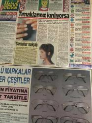 SABAH MELODİ GAZETESİ KADINLARA ÖZEL GAZETESİ - 6 Kasım 1993 -Karikatürler-Walt Disney/Boncuk-Mort Walker-Dick Browne/Bizim Aile-Tom Armstrong/Marvin-Graham Allen-John Dodd/Kral Kedi-Süleyman Turan/Dön Artık-Astroloji-Bülent Kısa-Klinik-Meltem Pusat-Robert De Niro-Doç.Dr.Şahin Yazar-Farah Diba-Şah Rıza Pehlevi-Superfresh-Cenap optik-Nevzat Doğan-Vernel-Seyyal Taner-Bud Spencer-Terence Hill-Özben ticaret