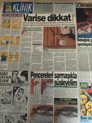 SABAH MELODİ GAZETESİ KADINLARA ÖZEL GAZETESİ - 6 Kasım 1993 -Karikatürler-Walt Disney/Boncuk-Mort Walker-Dick Browne/Bizim Aile-Tom Armstrong/Marvin-Graham Allen-John Dodd/Kral Kedi-Süleyman Turan/Dön Artık-Astroloji-Bülent Kısa-Klinik-Meltem Pusat-Robert De Niro-Doç.Dr.Şahin Yazar-Farah Diba-Şah Rıza Pehlevi-Superfresh-Cenap optik-Nevzat Doğan-Vernel-Seyyal Taner-Bud Spencer-Terence Hill-Özben ticaret