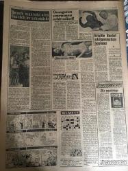 YENİ SABAH GAZETESİ 16 HAZİRAN 1961 YIL :24 SAYI :7993--MBK -Kabine müşterek toplantısı :Yatırımlara  hız verilmesi için alınacak tedbirler görüşüldü --Hilton da üçüncü zehirlenme olayı ---Bir sabık  mebus daha Ada dan tahliye edildi --Kadın yüzünden bir cinayet daha --Feci bir yol kazasında üç kişi öldü 15  yaralı var --Sabıkalı hırsız polis kurşunu ile can verdi --Dün 1440 kişi pasaport için müracaatta  bulundu ---Vecize ,Seminer ve Nutuk !:Siyavuşgil --Ortaokullarda bu yıl başarı nisbeti düşük --Sinemalar :Atlas :Cici Gelin, İnci:Kahpe ---50 milyon liraya yazı -tura atan adam --Gazi Osman Paşa şilepi törenle denize indirildi ---Brigitte Bardot sıkılganlardan  hoşlanır ---Moskova maçının son idmanı  bugün yapılacak ---Fenerbahçe  ve Galatasaray ,final maçı için askerlere izin istediler ---Beşiktaş ,Evertona farklı yenildi :4-0--Rus Futbolu ---Antrenör Remondini dün şehrimize geldi ---Güreşçilerimiz Tokyo da 7-1 galip ---Kabinede değişiklik yapılacağı  söylenir ---