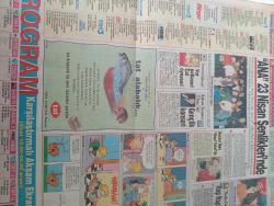 SABAH MELODİ GAZETESİ VE SABAH TELERAMA GAZETESİ KADINLARA ÖZEL GAZETESİ - 24 Nisan 1993-Karikatürler-Walt Disney/Boncuk-Mort Walker-Dick Browne/Bizim Aile-Tom Armstrong/Marvin-Graham Allen-John Dodd/Kral Kedi-Süleyman Turan/Dön Artık-Astroloji-Bülent Kısa-Klinik-Meltem Pusat-Telerama Programı-Sabah Filmleri-Öğlen Filmleri- akşam filmleri- Ali öztürk-ayşen gruda-ali Yalaz- selma sonat-nezih Tuncel- ayşe selen-aytaç öztuna- gülay baltacı-ajda Pekkan- zeki alasya- Metin Akpınar- Vedat sakman-mithat Körler- songül karlı-ömer şan-inci yaman-sevim Tuna- Turgut Özal- kayahan Özal- nesrin balkız-barış Manço- Sertap Erener- Nalan açın-yonca Evci mi-seyyal taner-erol evgin-füsun önal-çiğdem tunç-mehmet Ali erbil-tülay özer-izel çeliköz-ercan saatçi-muazzez abacı-sezen Aksu- Hakan balamir-süleyman turan-erdoğan sevgin-bülent kısa- meltem Pusat-