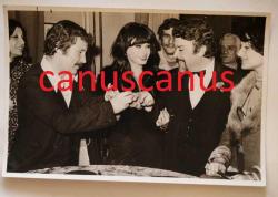 Yıldırım Önal ve Figen Han Nişan Fotoğrafı Yeşilçam Sinema Fotoğraf