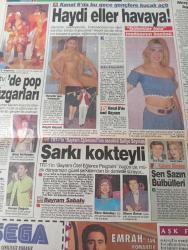 SABAH MELODİ GAZETESİ VE SABAH TELERAMA GAZETESİ KADINLARA ÖZEL GAZETESİ - 23 mayıs 1994-Karikatürler-Walt Disney/Boncuk-Mort Walker-Dick Browne/Bizim Aile-Tom Armstrong/Marvin-Graham Allen-John Dodd/Kral Kedi-Süleyman Turan/Dön Artık-Astroloji-Bülent Kısa-Klinik-Meltem Pusat-Telerama Programı-Sabah Filmleri-Öğlen Filmleri- akşam filmleri- Seda sayan-nükhet duru-güllü-seren serengil-emrah- cumhur atalay-mert Özmen- erdoğan sevgin-nejat Birecik- suzan hemşire-sema Yunak- Ali öztürk-coşkun Erdem- Nur Yerlitaş- Yonca evcimik-ebru gündeş-erol evgin-necla nazır-sinan Özen- haldun dormen- makbere çelik-ekran tamer-kenan doğulu-emel Müftüoğlu- Sedan gürel-nazan öncel-emel Müftüoğlu- hakan Peker- Emin Divrik- Ali kırca-ilyas salman-bülent kayabaş-bahar özkan-zerrin Doğan- zeki alasya-metin akpınar-rüştü Asyalı- Sadri alışık-filiz akın-nejat okçugil-zeynep Değirmencioğlu- beyza Başar- bahar Öztan