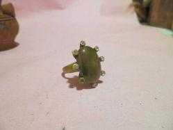 YZ3----ESKİ PİRİNÇ KADIN YÜZÜĞÜ-BİR TAŞI YOK