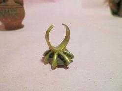 YZ3----ESKİ PİRİNÇ KADIN YÜZÜĞÜ-BİR TAŞI YOK