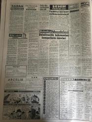 YENİ SABAH GAZETESİ 26 HAZİRAN 1961 YIL :24 SAYI :8003---Bir motor infilak etti ,6 gemici öldü: Rumeli Feneri açığında gemi leşi avlayan Babacan motorundaki  dinamitin patladığı zannediliyor --Bölükbaşı ,DP lileri CKMP ye davet etti ---Yol kazasında iki kişi öldü --Mahkumlara iş yurtları kuruluyor ---Gülek hadisesi dün Adana da konuşuldu ---Zile de beş kişi selde boğuldu ---İlim Heyeti de Atlatsın :Siyavuşgil  --Radyo Programları ---Büyük sahra için Araplar arasında anlaşmazlık çıktı --Kore harbinde ölenlere Liyakat nişanı verilecek ---Galatasaray ,Şampiyon Fenerbahçe yi 2-1 mağlup etti --Altay 1-0 yenilmesine rağmen milli ligde kaldı ---Yeşildirek :1 Toprakspor :0--Güreş de  büyük hamle yapılıyor --2406 kişi pasaport aldı --Kaçakçı kadınlar memuru dövdü --TMG Teşkilatı yeni anayasa için evet dedi --