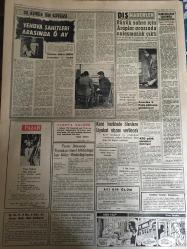YENİ SABAH GAZETESİ 26 HAZİRAN 1961 YIL :24 SAYI :8003---Bir motor infilak etti ,6 gemici öldü: Rumeli Feneri açığında gemi leşi avlayan Babacan motorundaki  dinamitin patladığı zannediliyor --Bölükbaşı ,DP lileri CKMP ye davet etti ---Yol kazasında iki kişi öldü --Mahkumlara iş yurtları kuruluyor ---Gülek hadisesi dün Adana da konuşuldu ---Zile de beş kişi selde boğuldu ---İlim Heyeti de Atlatsın :Siyavuşgil  --Radyo Programları ---Büyük sahra için Araplar arasında anlaşmazlık çıktı --Kore harbinde ölenlere Liyakat nişanı verilecek ---Galatasaray ,Şampiyon Fenerbahçe yi 2-1 mağlup etti --Altay 1-0 yenilmesine rağmen milli ligde kaldı ---Yeşildirek :1 Toprakspor :0--Güreş de  büyük hamle yapılıyor --2406 kişi pasaport aldı --Kaçakçı kadınlar memuru dövdü --TMG Teşkilatı yeni anayasa için evet dedi --