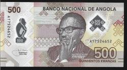 ** ANGOLA ( 500 * KWANZAS ) 2020 * PLASTİK - ÇİL