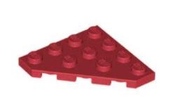 Lego 30503 Kama Plaka 4x4 Kesik Köşeli (Kırmızı)