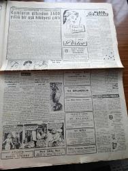 Cumhuriyet Gazetesi - 21 Ekim 1959 - Seçim Sırasında Suç İşleyen Jandarma Üst Çavuşu Macit Sarı 8 Ay Hapis Yedi - Refik Koraltan Tekrar Seçilmesini Temin İçin Faaliyete Geçti - Halk Partisinin Gezi Programı Sona Eriyor - Necatibey Yolu Açıldı Ve Kapandı - Caronia Transatlantiğine Konan Haciz Kaldırıldı - Kıbrıs'ta Bize Karşı Kampanya - 10 Ayda 6 Ton Kan Toplandı - Ortadirek Yazan Yaşar Kemal Yazı Dizisi - Cezayirde Barış Mı Yazan Aydemir Balkan - Batı Edebiyatında Neo Klasisizm Temayülleri Yazan Melahat Menemencioğlu - Kumların Altından 3500 Yıllık Bir Aşk Hikayesi Çıktı - Alaca Çorap Yazan Nihal Karamağaralı Yazı Dizisi - Koruyucu Melekler Çizgi Roman -  Alessandro Scarlatti Orkestrasının İstanbul'daki Konserleri - 3. Akdeniz Oyunları - Fahir Özgüden 400 Engellide Birinci Oldu - Fenerbahçeli Milli Futbolcu Avni Kalkavan'ın Cezası Kafi Görüldü - Air France - Paklar Çamaşır Tozu