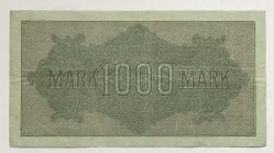 Almanya-1,000 Mark-1922-Seri No K-215250 -ÇT