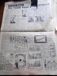 Cumhuriyet Pazar Gazetesi - 28 Haziran 1954 - Dünya Mizahından Seçme Hikayeler Antika Vazo - Karikatür - Pırlanta İle Yazılan Bir Vecize Cesaretiniz Yoksa Hiç Yükselmeyin Yazan Zeynel Akkoç - İlmin El Attığı Meraklı Bir Mevzu Yangın Neden Çıkar - Küçük Kral Çizen O. Soglow - Haftanın Şakaları Yazan Burhan Felek - Boş Vaktinizi Hoş Geçirmek İçin - Zihin Sporları - Eğlencelik Köşesi - Mücab Ofluoğlu Fransa'da Film Çevirecek - Mücab Ofluoğlu Gönül Bayhan'la Beraber Fotoğraf - Jane Russell Niçin Erkek Gibi - Muriel Pavlov Üç Günde Sevişip Evlendi - Irmağın Ötesinde Davullar Çalıyor Filminin Yıldızı Lisa Gaye Fotoğraf - Dünyanın En Güzel Bacakları Julia Adams'da Fotoğraf - Ev Kadın Moda Köşesi - Beş Yüz Birinci Yıldönümünde İstanbul Fethinin Meraklı Hikayesi Yazan Metin Ergin - Hikaye Cennet Gemisi Yazan Halikarnas Balıkçısı - Bir Cambazın Hayatındaki Ölüm Dakikaları - Kadınlar Arasında Büyük Rağbet Gören Yeni Bir Oyun Fotoğraf - Piton Yılanının Bir Metresi Yüz Bin Liraya Satılıyor