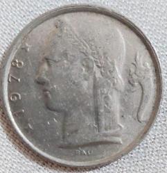 BELÇİKA 5 Frank 'BELGIË', 1978 ÇÇT 