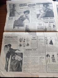 Cumhuriyet Gazetesi - 20 Temmuz 1952 - Yedi Dakika Yazan Doğan Nadi - Ali Ulvi Karikatür - Mesleğe Yöneltme Servisinde Bir Arkadaşımızın Zekasını Ölçtüler - İnsanlar İçin Artık Dünyada Keşfedilecek Birşey Kalmadı Mı - Haftanın Şakaları Yazan Burhan Felek - Boş Vaktinizi Hoş Geçirmek İçin - Kaz Güzeli Kathleen Hughes Ve Kır Güzeli Lori Nelson Fotoğraf - Janet Leigh'in Habersiz Alınan Bir Resmi - Altın Tavşan Mükâfatını Joyce Holden Kazandı Fotoğraf - Bir Film Niçin Beğenilir - Kadın Ev Moda - Paris'in Gündoğdu Modeli - Karakola Gelen Ölü Ve Bir Deli Yazan Feyyaz Tokar - Hikaye Sierra Geçidi Yazan Evelyn Anthony - Stradivarius Kemanlarının Sırrı Nerede - Boş Vaktinizi Hoş Geçirmek İçin - Amerika'nın Yeni Ses Kraliçesi Dolores Gray - Dünyanın En Büyük Araba Vapuru - İlaçların Tesirini İnceleyen Türk Kadını Halide Lalehan Dikengil - İster İnan İster İnanma Çizen Ripley - 2500 Kitabı Ezbere Bilen Haham Eliya -  2 Kiloluk Limon Çevresi 70 Cm - 40 Gün Gömülü Kalan Adam