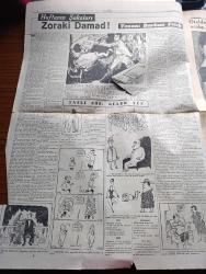 Cumhuriyet Gazetesi - 17 Ağustos 1952 - Yedi Dakika Yazan Doğan Nadi - Ali Ulvi Karikatür - Bu Yıl Bütün Dünyada Niçin Sinek Yok - Bir Batı Akdeniz Yolculuğu İntibaları - Avrupa Kadını Ne Düşünüyor Yazan Feyyaz Tokar - Haftanın Şakaları Yazan Burhan Felek - Tatlı Söz Güler Yüz Köşesi - Oteldeki Güzel Kız Acaba Janet Leigh Mi Fotoğraf - Venedik Kuşu Eva Bartok - Cumhuriyet Hollywood'da Yazan Haluk Durukal - Bir Fransız Yıldızı Martha Mereadier Fotoğraf - Kadın Ve Moda Köşesi - Büyük Bestekar Franz Liszt'in Altmış İki Yıllık Sanat Hayatı Yazan Doktor Samih Nafiz Tansu - Küçük Hikaye Köydeki İnsanlar Yazan Cevad Tevfik Enson - Tepkili Uçaklardan Sonra Eski Tip Uçaklar Maziye Karışmak Üzere - Kadın Vücudunun İdeal Ölçüleri Nelerdir - Gelin Şimdi De Merihe Gidelim - İster İnan İster İnanma Çizen Ripley - Texas Devletinin İlk Başkanı David G. Burget Amerika'nın İstiklali İçin İlk Kurşunu Atan Adamdır - Sepette Gezmeye Mecbur Kraliçe - Amerika'da Bloxi  Şehri Üzerinde Şimdiye Kadar 8 Bayrak
