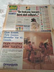 SABAH MELODİ GAZETESİ KADINLARA ÖZEL GAZETESİ - 15 Ekim 1993 -Karikatürler-Walt Disney/Boncuk-Mort Walker-Dick Browne/Bizim Aile-Tom Armstrong/Marvin-Graham Allen-John Dodd/Kral Kedi-Süleyman Turan/Dön Artık-Astroloji-Bülent Kısa-Klinik-Meltem Pusat-kıskanç hoca-bu hanım da bacak var-tina turner-ekose geri geliyor-sivilce tarihe karışıyor-doktor kontrolünde-mona lisa-sırrı çözüldü-ağlayın ve rahatlayın-neler oluyor hayatta-köpeklerin can kurtaranı-teknoloji mucizesi-avrupa'da gayrı meşhur çocuk patlaması çizgi Hanımlar eşleri yokken daha rahat uyuyor-sütaş ayran saç çizgi şu kıskanç hocam beni deli ediyor-peşin fiyatına 4 taksitle-horlamanın nedenleri-sebzeli Midye dolması-çocuk ve dayak-hamilelere çinko-zuhal Olcay Almanya yolcusu