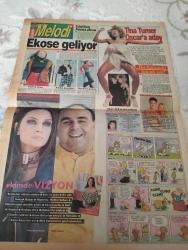SABAH MELODİ GAZETESİ KADINLARA ÖZEL GAZETESİ - 15 Ekim 1993 -Karikatürler-Walt Disney/Boncuk-Mort Walker-Dick Browne/Bizim Aile-Tom Armstrong/Marvin-Graham Allen-John Dodd/Kral Kedi-Süleyman Turan/Dön Artık-Astroloji-Bülent Kısa-Klinik-Meltem Pusat-kıskanç hoca-bu hanım da bacak var-tina turner-ekose geri geliyor-sivilce tarihe karışıyor-doktor kontrolünde-mona lisa-sırrı çözüldü-ağlayın ve rahatlayın-neler oluyor hayatta-köpeklerin can kurtaranı-teknoloji mucizesi-avrupa'da gayrı meşhur çocuk patlaması çizgi Hanımlar eşleri yokken daha rahat uyuyor-sütaş ayran saç çizgi şu kıskanç hocam beni deli ediyor-peşin fiyatına 4 taksitle-horlamanın nedenleri-sebzeli Midye dolması-çocuk ve dayak-hamilelere çinko-zuhal Olcay Almanya yolcusu