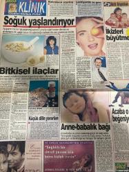 SABAH MELODİ GAZETESİ KADINLARA ÖZEL GAZETESİ - 3 Kasım 1993 -Karikatürler-Walt Disney/Boncuk-Mort Walker-Dick Browne/Bizim Aile-Tom Armstrong/Marvin-Graham Allen-John Dodd/Kral Kedi-Süleyman Turan/Dön Artık-Astroloji-Bülent Kısa-Klinik-Meltem Pusat-Pratica dergisi-hipnozla iyileşsin-Tansu Çiller-lider olmanın sırları-sigara menopozu hızlandırıyor-ideal bir erkek eli-ideal bir kadın eli-Benazir Butto-Kim Capbell-Margaret Thatcher-el falınız ve 94 falınız-Sedef eldem-Ahmet Günay-melodi Roman-felekten bir gece-Tayfun-Sibel Tüzün-Ali Öztürk-Aysel Gürel
