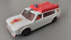 MATCHBOX - 1974  YILI  AMBULANCE SUPERKING  SERİSİ K 49 TAM BİR KLASİK KULLANILMIŞ KOLEKSİYON ÜRÜNÜ